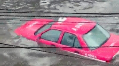 VIDEO. Fuertes lluvias dejan severas afectaciones este martes en la Ciudad de México