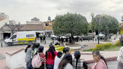 DRAMÁTICO. Juan acostumbraba pasear por el jardín, pero hoy se encontró a la muerte