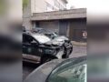 URGENTE: Sujetos en una Mercedes Benz sin placas desatan fuerte persecución