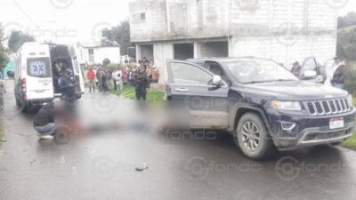 ACRIBILLADOS. Tres hombres reciben una ráfaga de balas en Edomex y dos quedan muertos