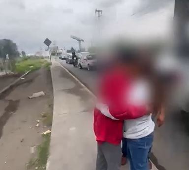 VIDEO: Rescatan a chavito de 13 años que fue engañado vía virtual en Edomex