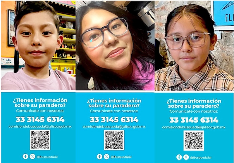 ALERTA. Tres hermanitos fueron secuestrados con violencia; familiares creen que estarían en Edomex