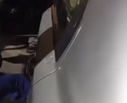 VIDEO: Conductor borracho deja muy grave a un hombre que viajaba en moto