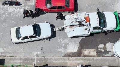 ATENCIÓN: Usan drones para localizar vehículos robados en Edomex