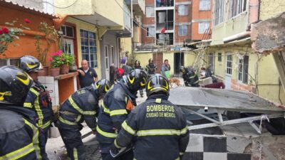 ALERTA: Cuarto improvisado se derrumba en una unidad habitacional
