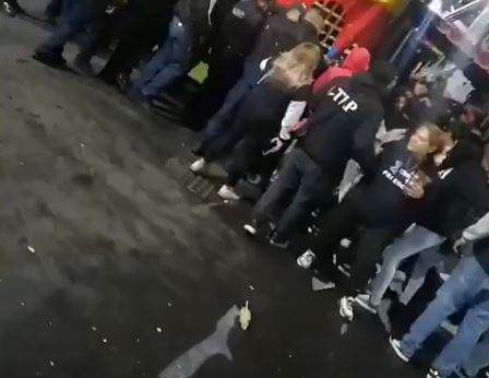 VIDEO: Botellazos y disparos se desatan durante fiesta patronal; hay heridos