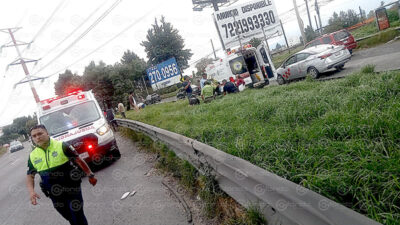 VIDEO. Joven muere decapitado tras sufrir accidente de motocicleta en Edomex