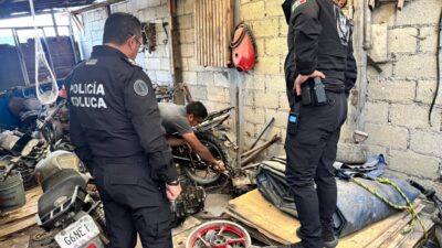 SEGURIDAD: Policías de Toluca recuperan 571 vehículos robados y detienen a 354 personas