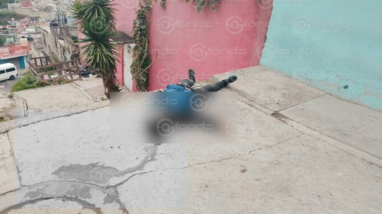 VIOLENCIA: Acribillan a un hombre al amanecer; quedó tirado en unas escaleras