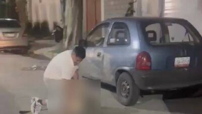 VIDEO: Sujeto suelta a su pitbull para que ataque de manera salvaje a un vecino