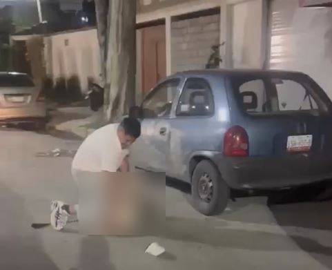 VIDEO: Sujeto suelta a su pitbull para que ataque de manera salvaje a un vecino