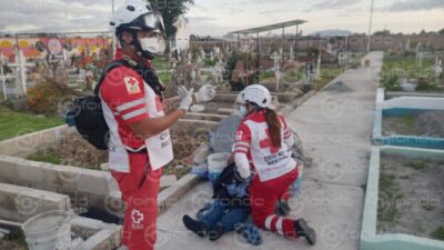 TERRIBLE. Don Guadalupe trabajaba en un panteón del Edomex y ahí perdió la vida
