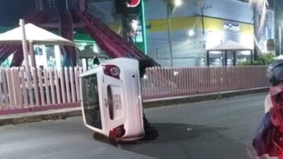 IMPRUDENTE: Conductor borracho choca a un abuelo, huye y lo deja a su suerte