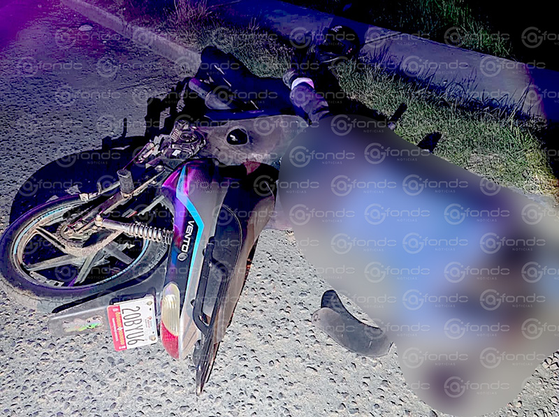 TRAGEDIA. Juan Carlos tenía 42 años y murió montado sobre su motoneta en Edomex