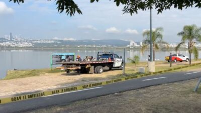 VIDEO: Conductora sufre un ataque de epilepsia y cae a una presa