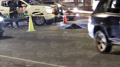 VIDEO. Él intentó cruzar la carretera de noche y murió arrollado por un camión de pasajeros