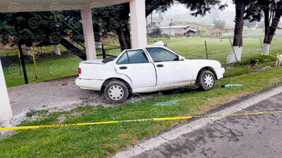 TERRIBLE. Iván tenía 30 años; chocó su auto contra un módulo de policía y murió en Edomex