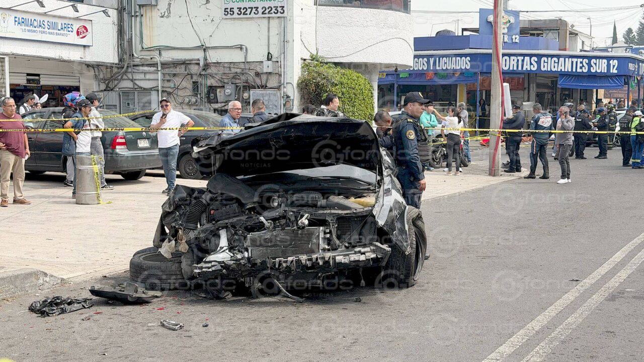 VIDEO. ‘Se escuchó horrible’; conductor ebrio causa tragedia en las ‘Tortas Gigantes Sur 12’